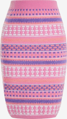 IZIA Skirt in Pink: front