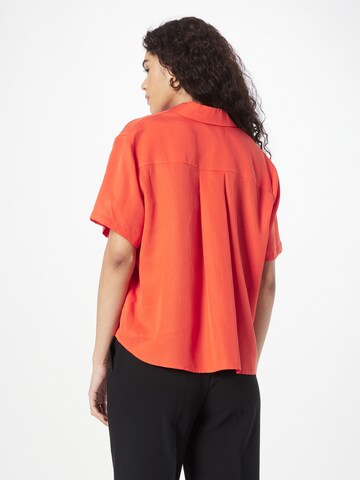 Samsøe Samsøe - Blusa 'MINA' em vermelho