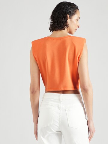 ABOUT YOU x Iconic by Tatiana Kucharova Top 'Giulia' in Orange