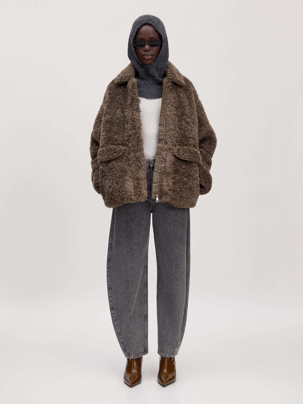 EDITED Giacca invernale 'Amia' marrone