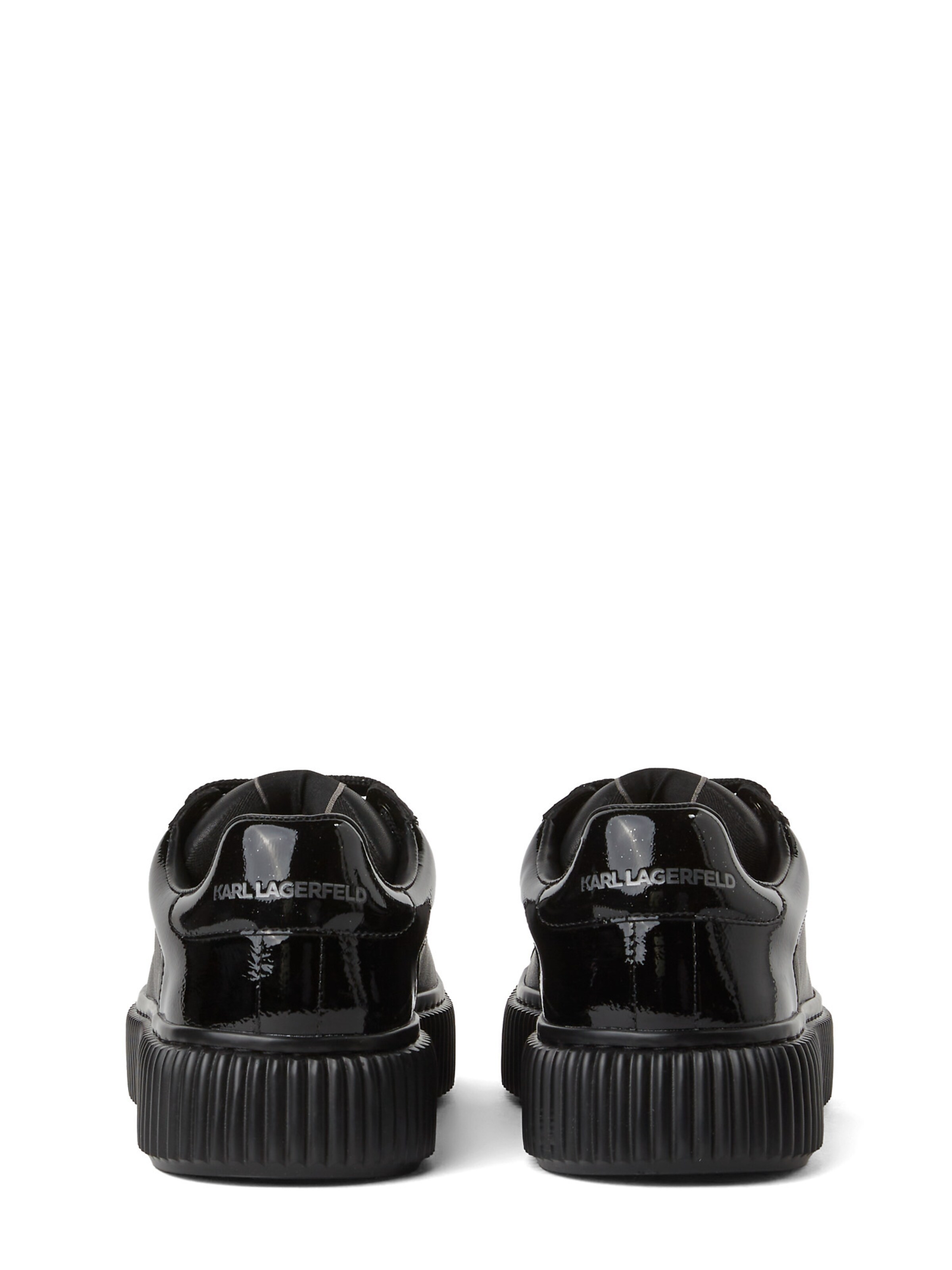 Karl Lagerfeld Ниски маратонки в черно