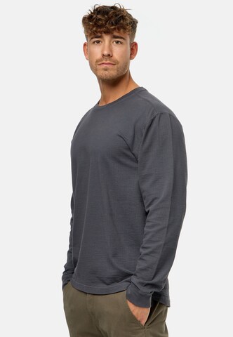 INDICODE JEANS Shirt in Grey