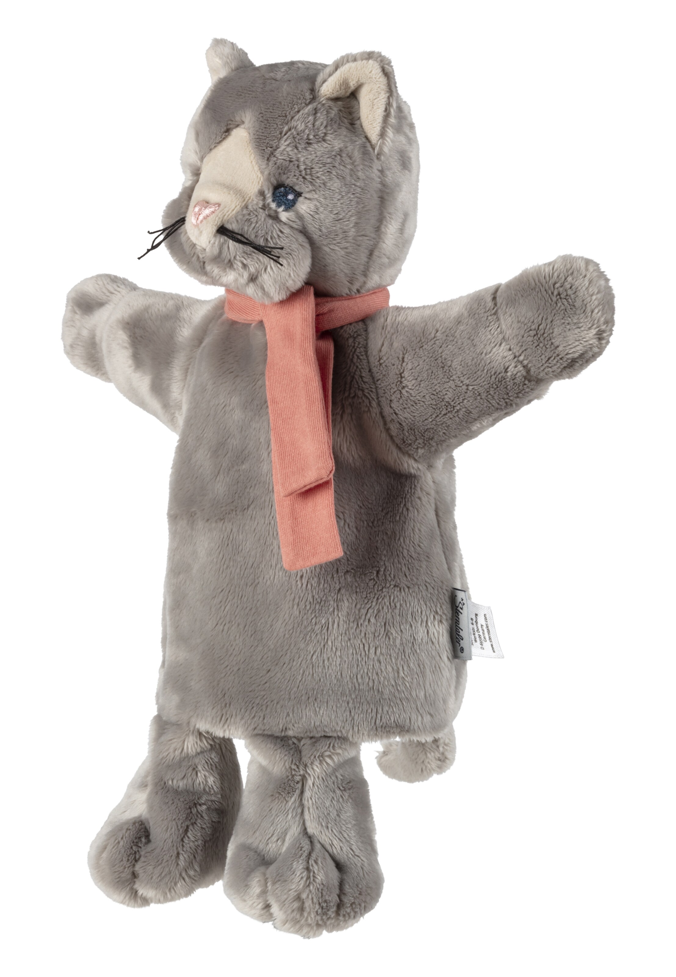 STERNTALER Handpuppe 'Katze' in Grau