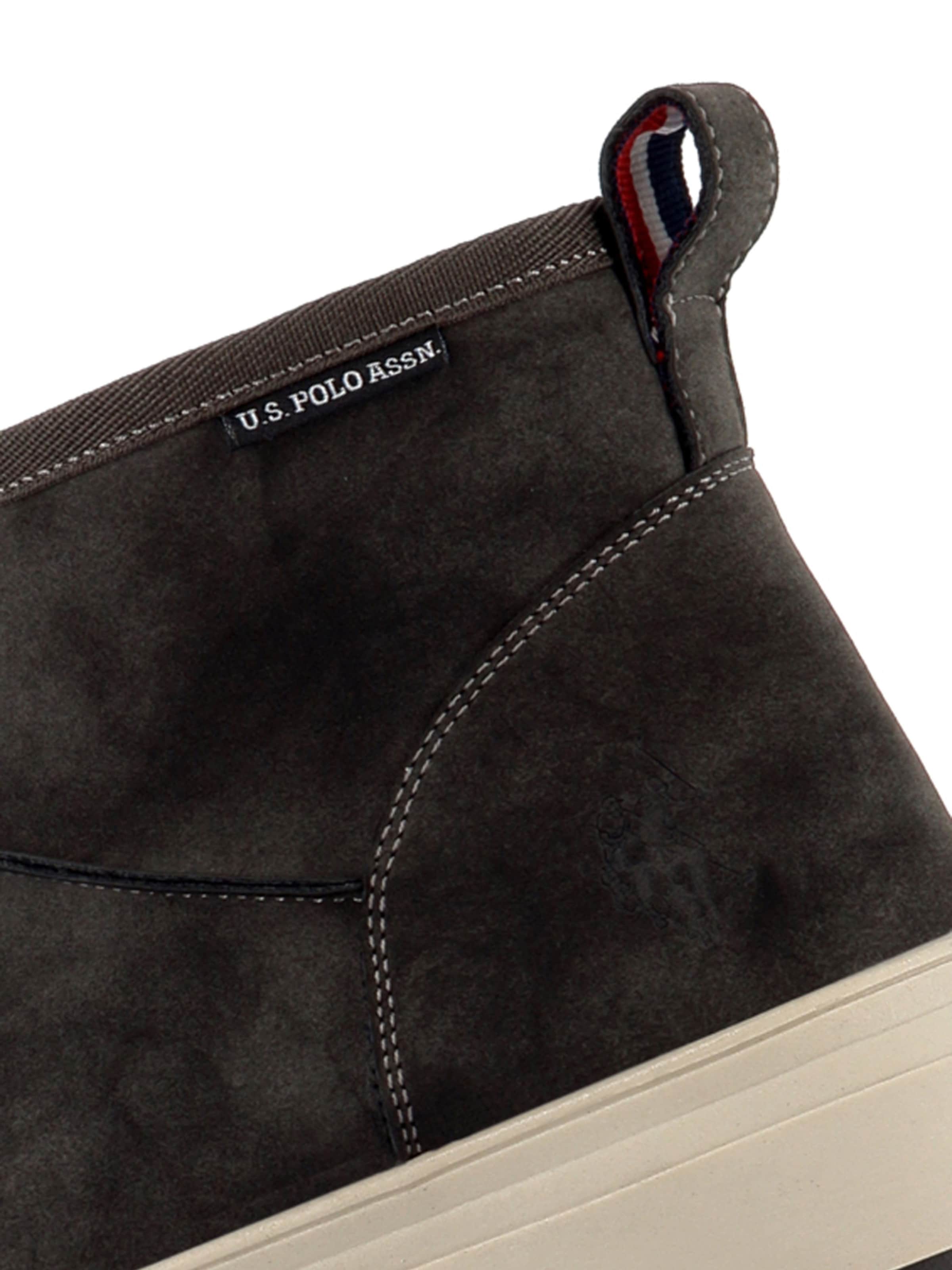 US POLO ASSN. Boots 'Icy' in Green: side