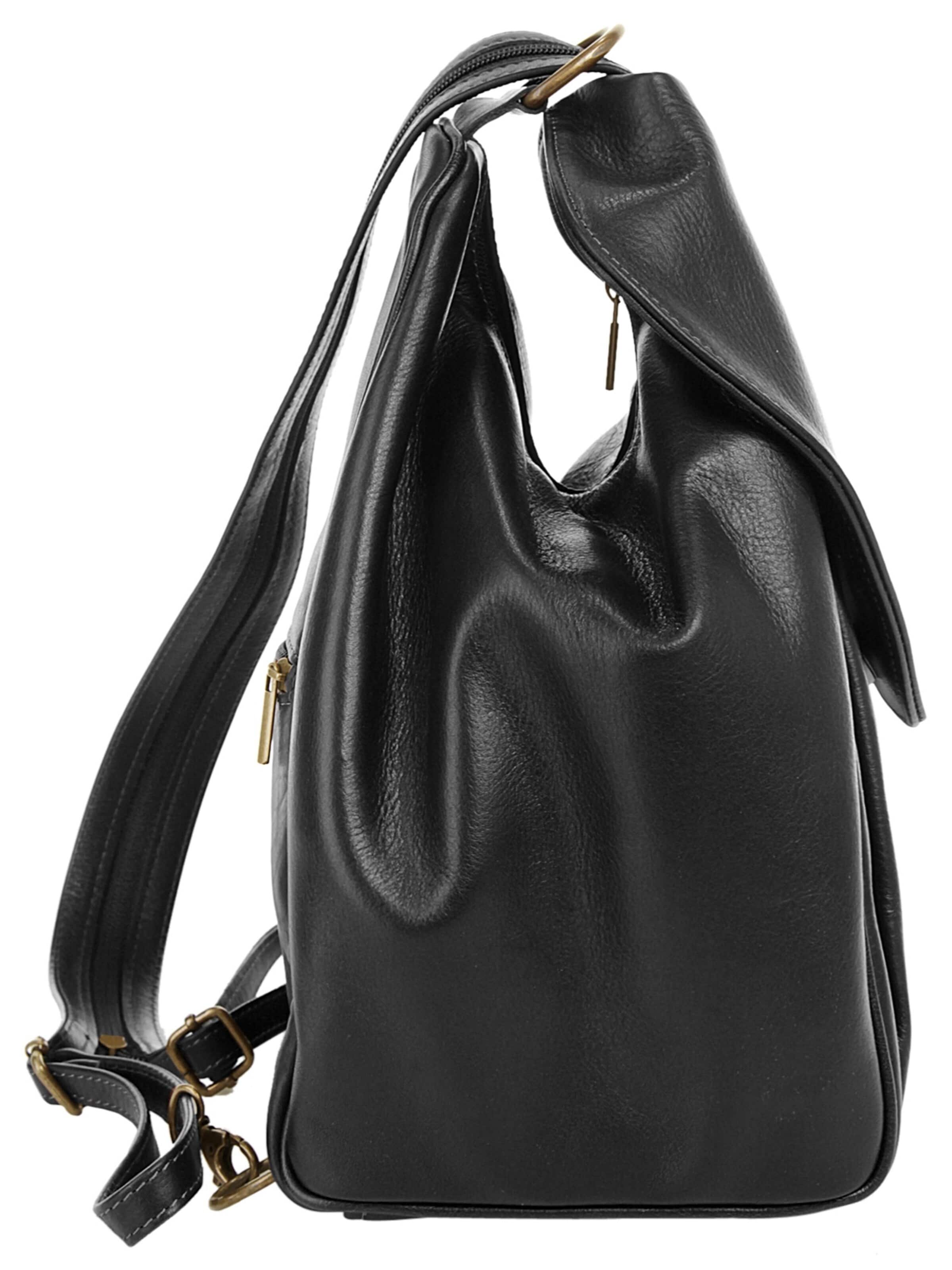 Sac à dos 'ANNA MARIA' piké en noir