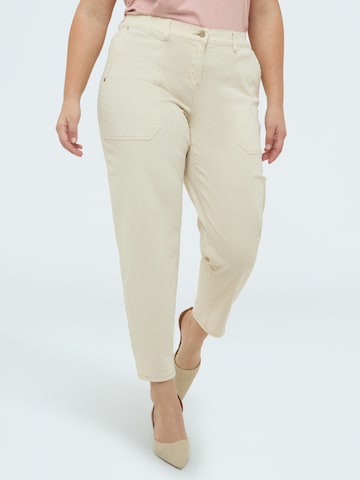 Fiorella Rubino - regular Pantalón en beige