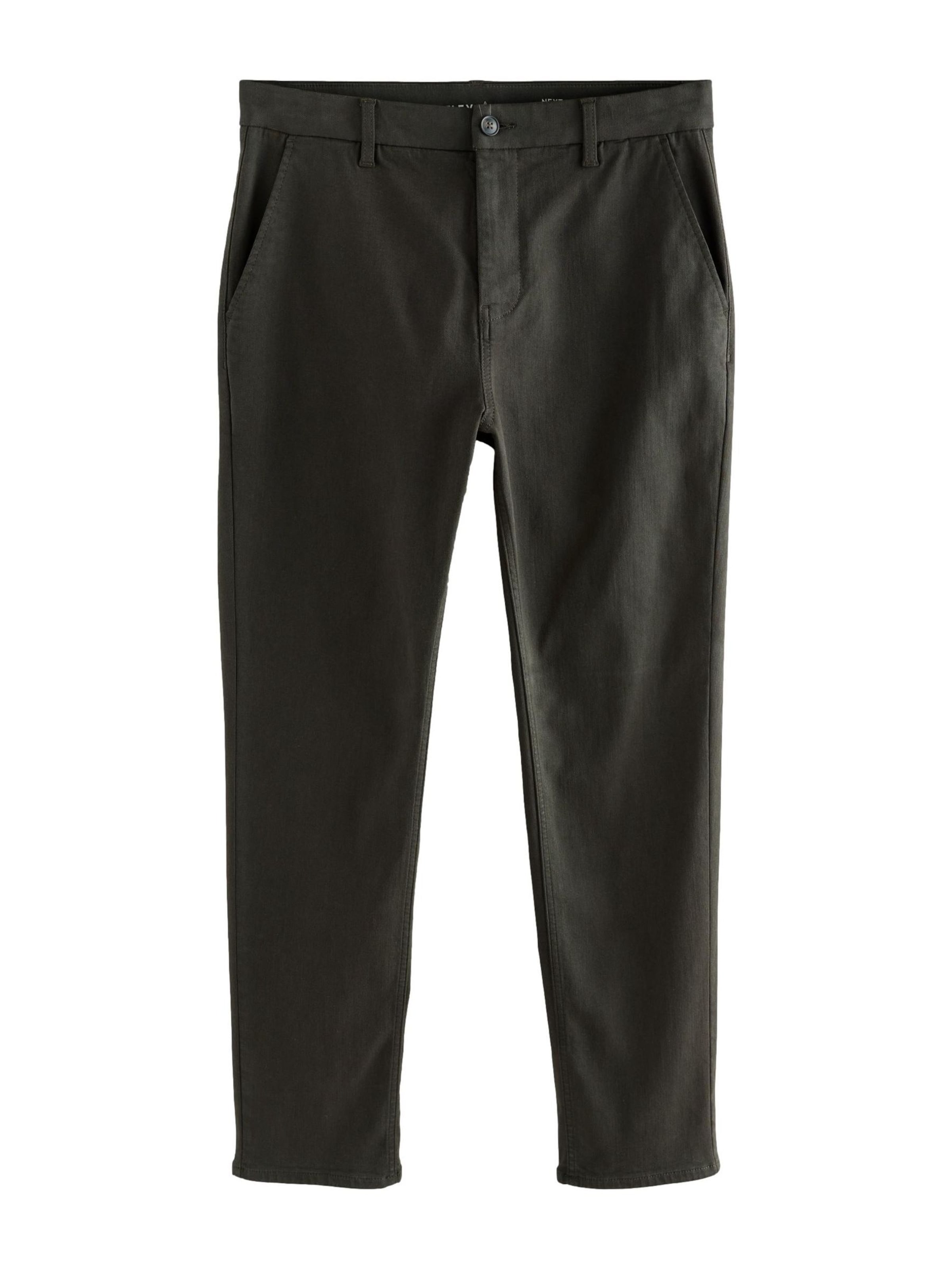 Next Liibuv Chino-püksid, värv roheline: eest vaates