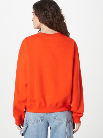 WEEKDAY Sweatshirt 'Essence Standard' in Orange