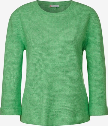 STREET ONE Sweater in Green: front