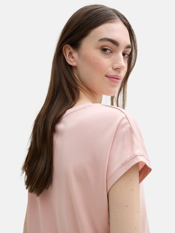 TOM TAILOR DENIM Shirt in Roze