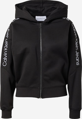 Calvin klein jeans zip up deals hoodie