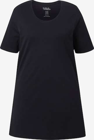 T-shirt Ulla Popken en noir : devant
