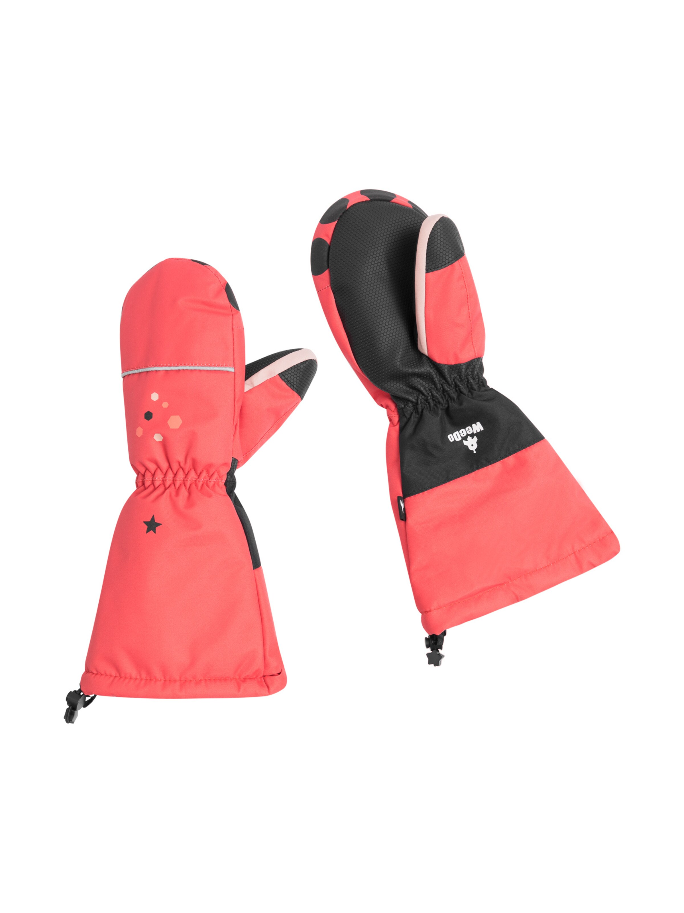 WeeDo Gloves in Pink: front