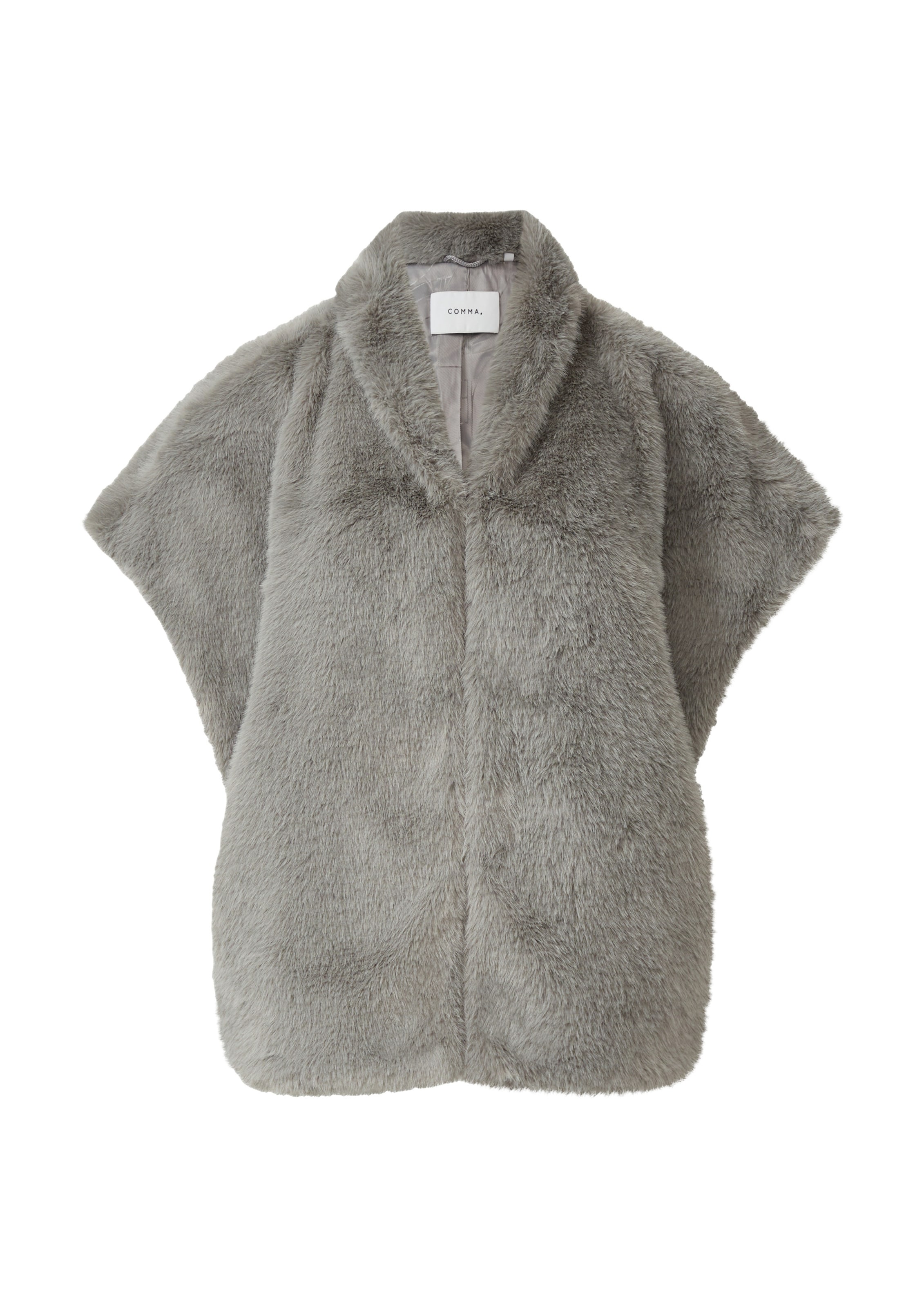 Gilet COMMA en gris : devant