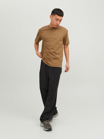 JACK & JONES Shirt in Brown