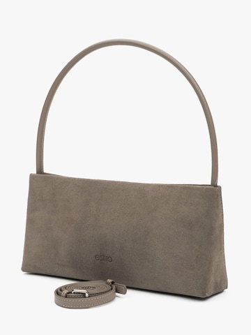 Estro Schultertasche '9909' in Grau: Vorderseite