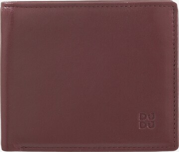 DuDu Wallet in Red: front