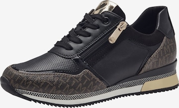 Baskets basses MARCO TOZZI en noir : devant