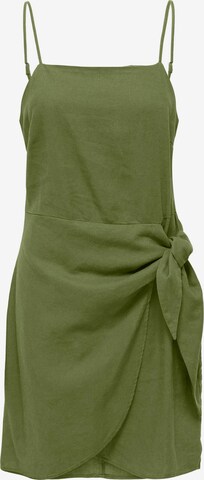ONLY Letné šaty 'Caro' - Zelená: predná strana