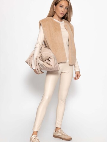 SASSYCLASSY Vest in Beige