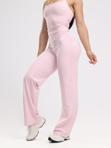 Flared Leggings 'Everyday Wide Leg Leggings' di neverover in rosa