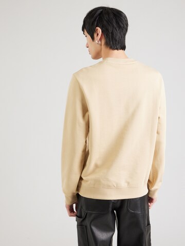 HUGO Sweatshirt 'Diragol212' in Beige
