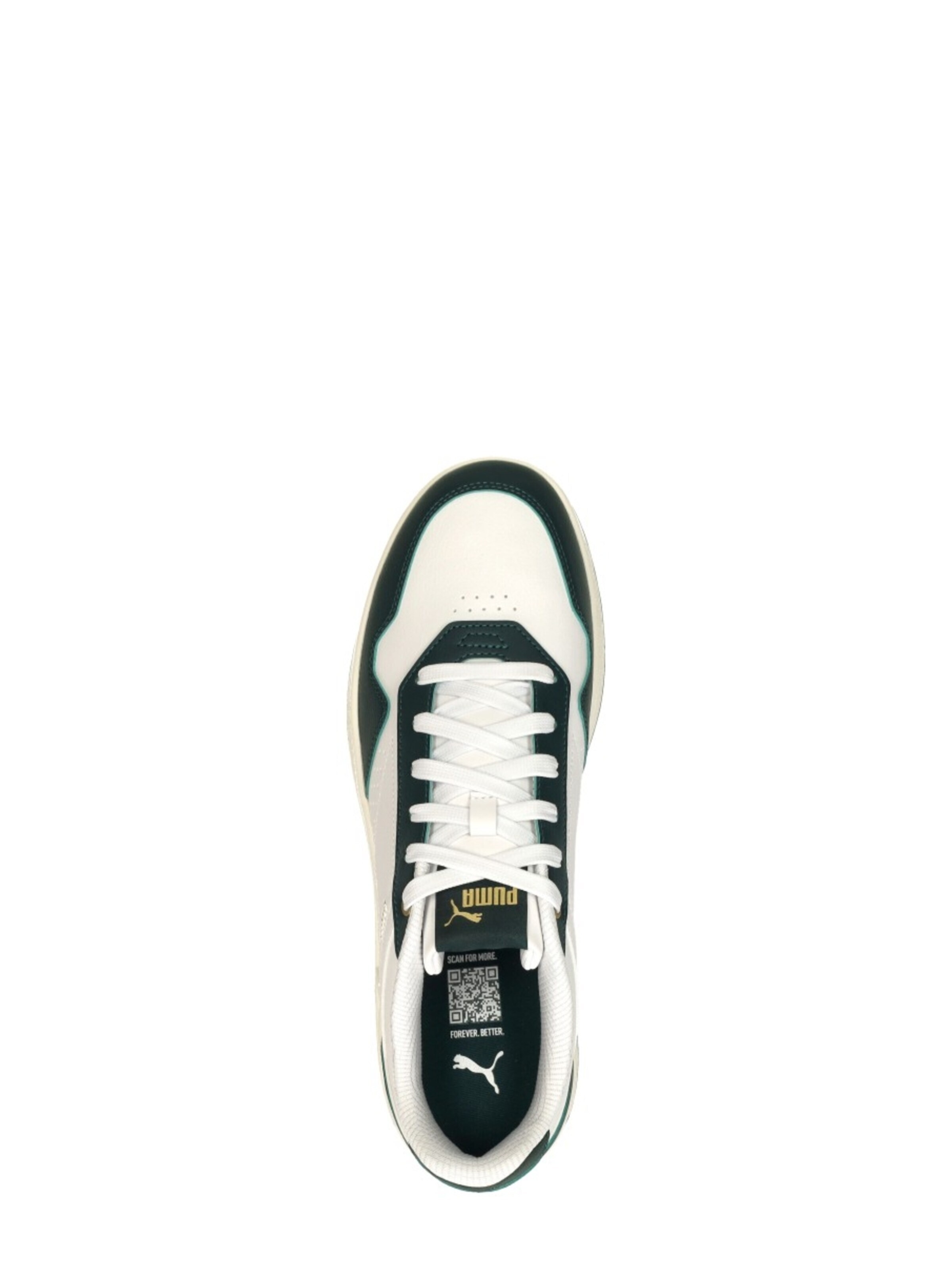 Baskets basses 'Court Classic' PUMA en vert