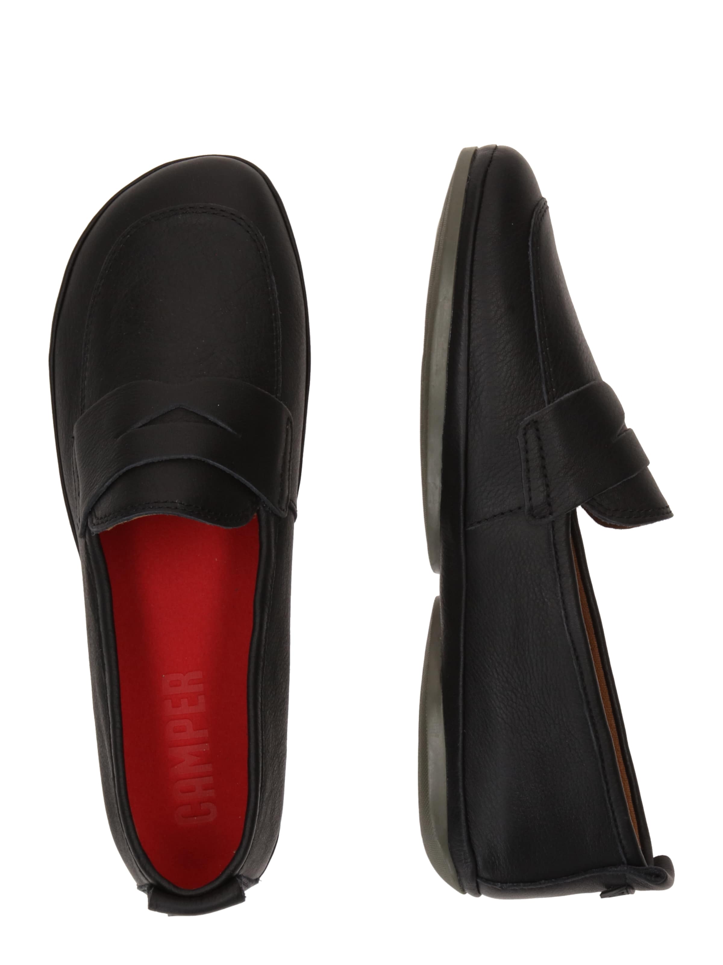 juoda CAMPER Balerinos su dirželiais 'Right Nina'