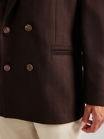 Coupe regular Veste de costume 'Usmar253F1X' HUGO en marron