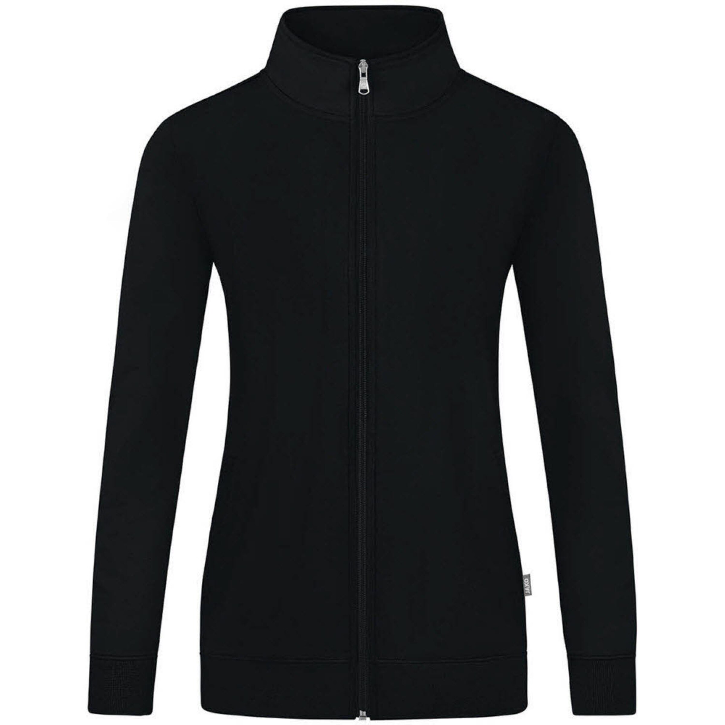 JAKO Sportjacke 'Doubletex' in Schwarz: Vorderseite