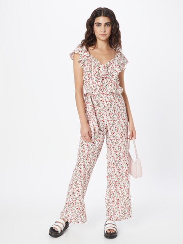 Tuta jumpsuit di In The Style in beige