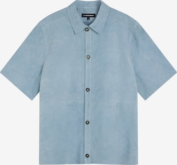 J.Lindeberg - Ajuste regular Camisa en azul: frente