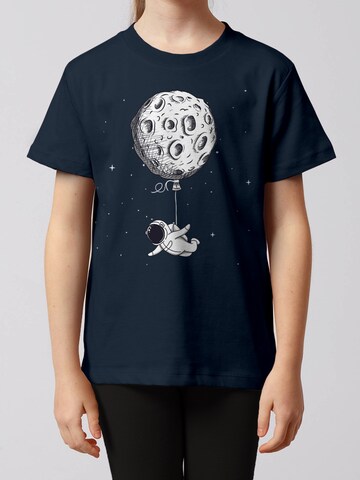 T-Shirt 'Funny Spaceman' watabout.kids en bleu