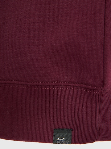 Funky Buddha Sweatshirt in Red