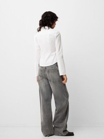 Camicia da donna di Bershka in bianco