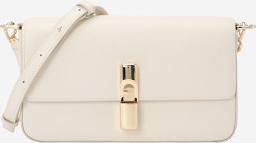 FURLA Crossbody bag 'Iride' in White: front