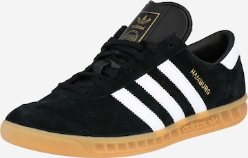 ADIDAS ORIGINALS Sneakers laag 'Hamburg' in Zwart: voorkant