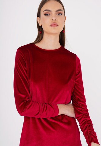 FRESHLIONS Kleid 'Sinah' in Rot