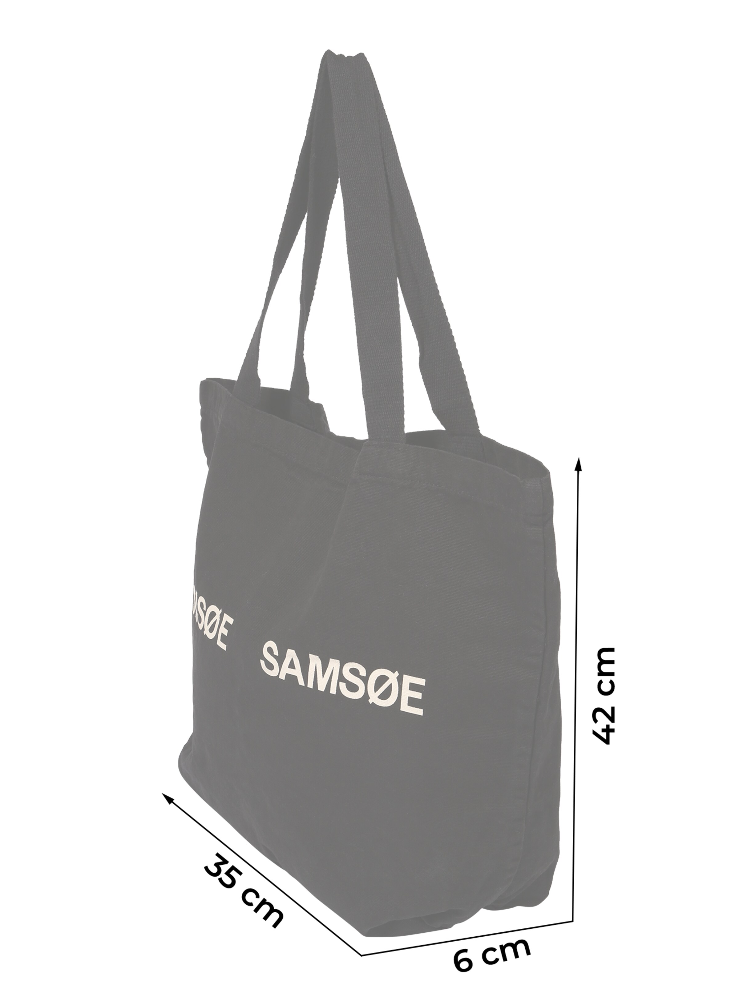 Samsøe Samsøe Nakupovalna torba 'Frinka' | črna barva