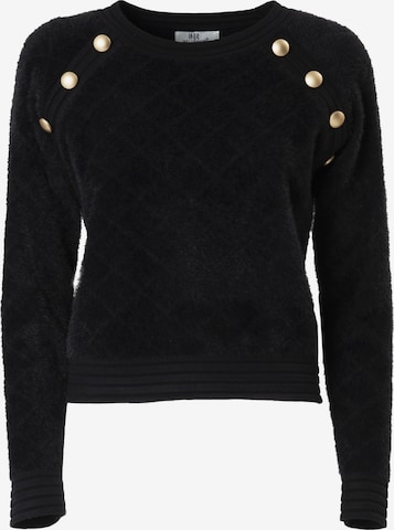 Influencer Sweater in Black: front