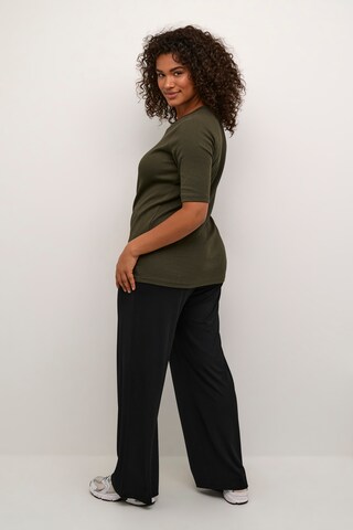 KAFFE CURVE Shirt 'Carina' in Green