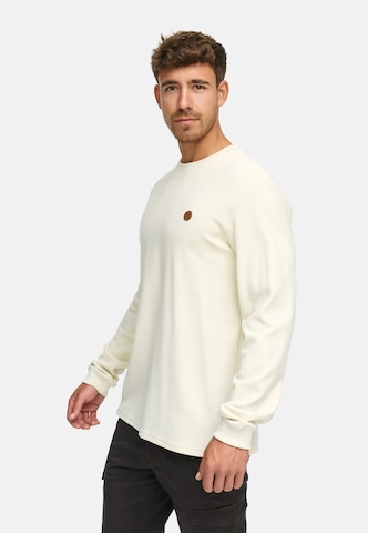 INDICODE JEANS Sweatshirt in White