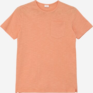 T-Shirt s.Oliver en orange : devant