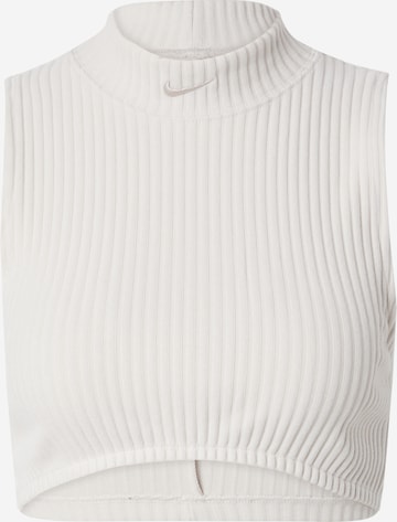 Top di Nike Sportswear in bianco: frontale