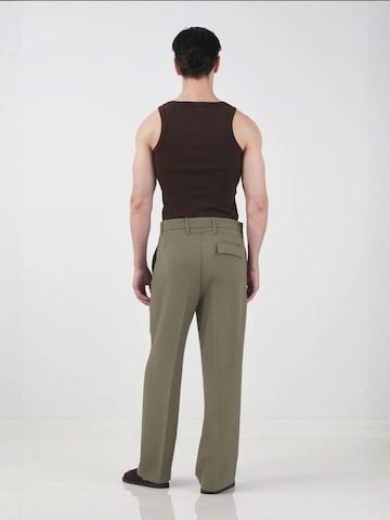 Giesto - Skinny Calças 'Hose' em verde