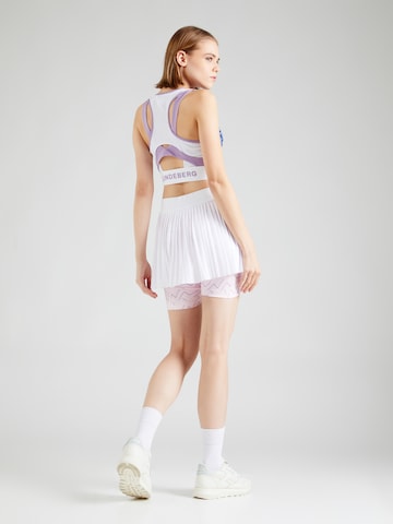 J.Lindeberg Αθλητική φούστα 'Caitlin' σε λευκό