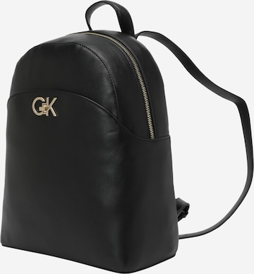 Zaino di Calvin Klein in nero: frontale