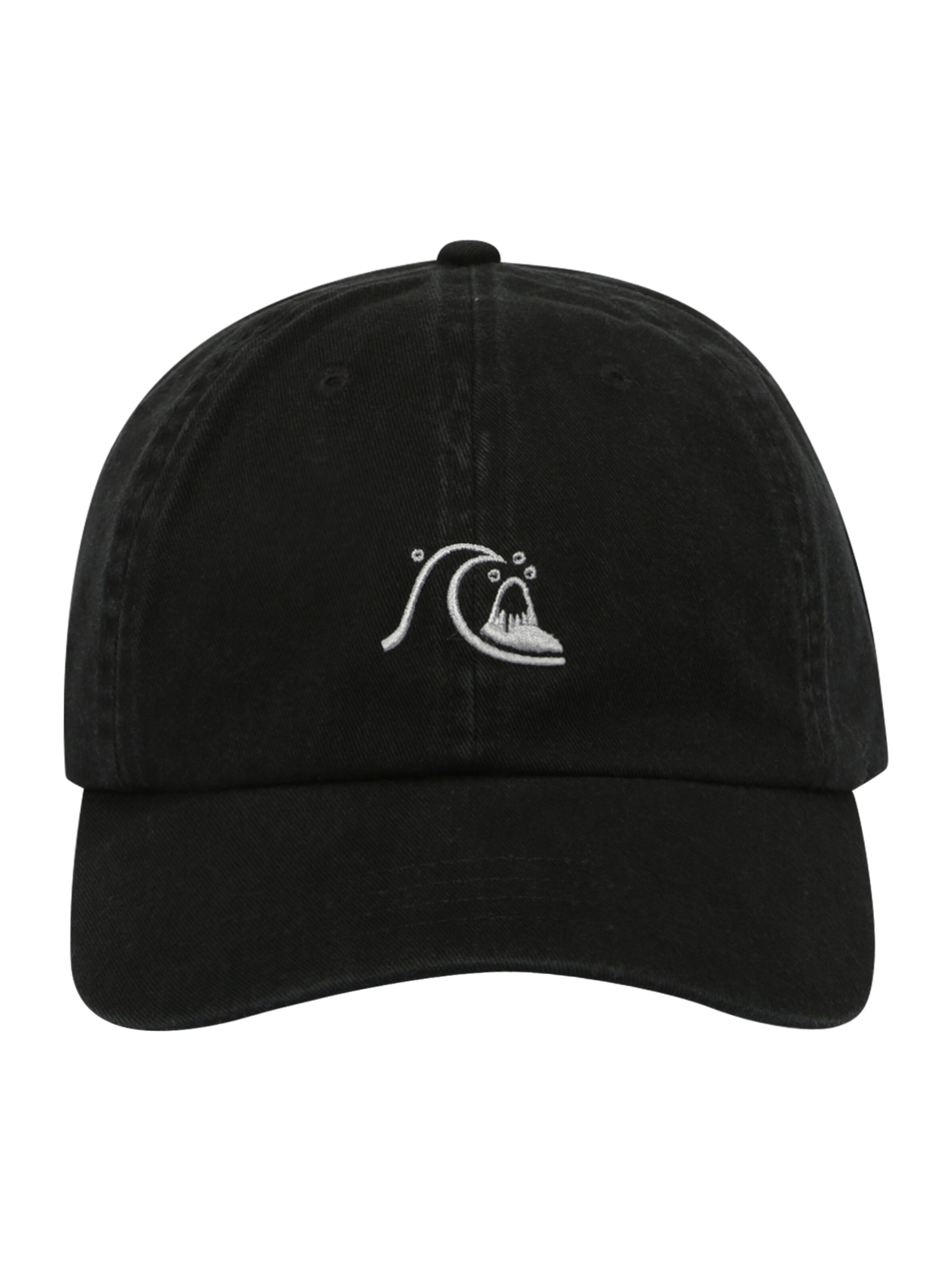 QUIKSILVER Cap 'Rad Splatter' in Schwarz