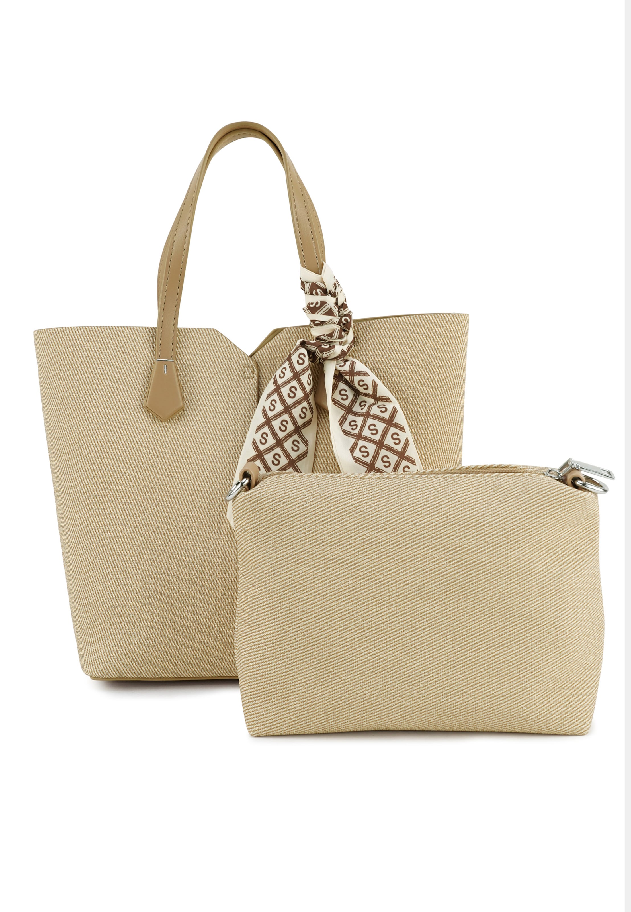 HARPA Handtasche 'CARRIE' in Beige