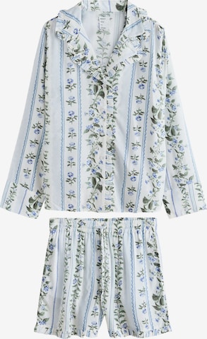 Next Pyjama värissä sininen: etupuoli